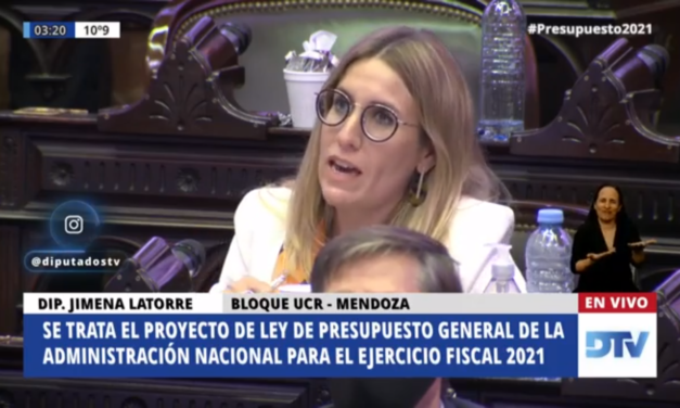 Jimena Latorre: Presupuesto 2021 en política energética