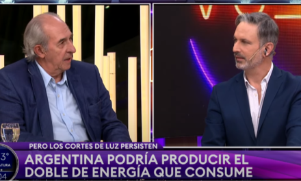 Argentina podría producir el doble de energía que consume” Jorge Lapeña, exsecretario de energía