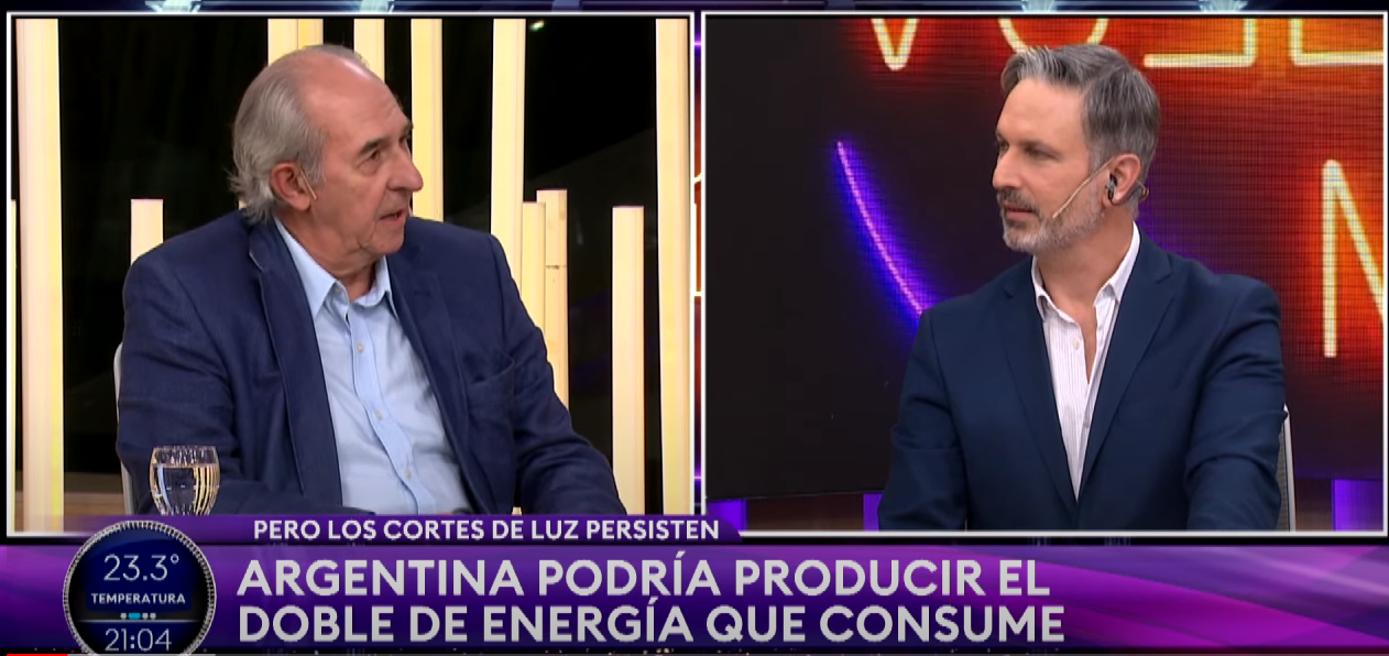 Argentina podría producir el doble de energía que consume” Jorge Lapeña, exsecretario de energía