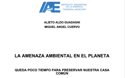 LA AMENAZA AMBIENTAL EN EL PLANETA