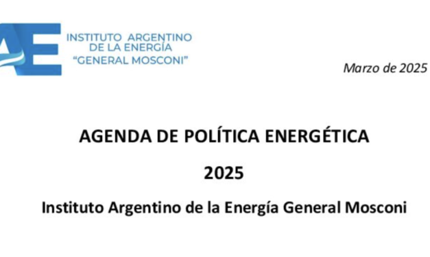Agenda de Política Energética 2025